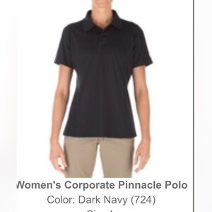 5.11 Tactical Women's Dark Navy Polo Shirt
